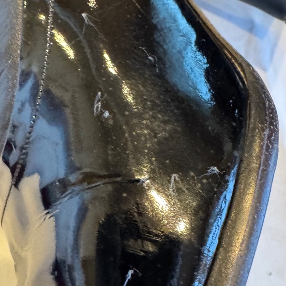 Prada Black Leather Ankle Boots – Size 38 - Picture 10 of 10